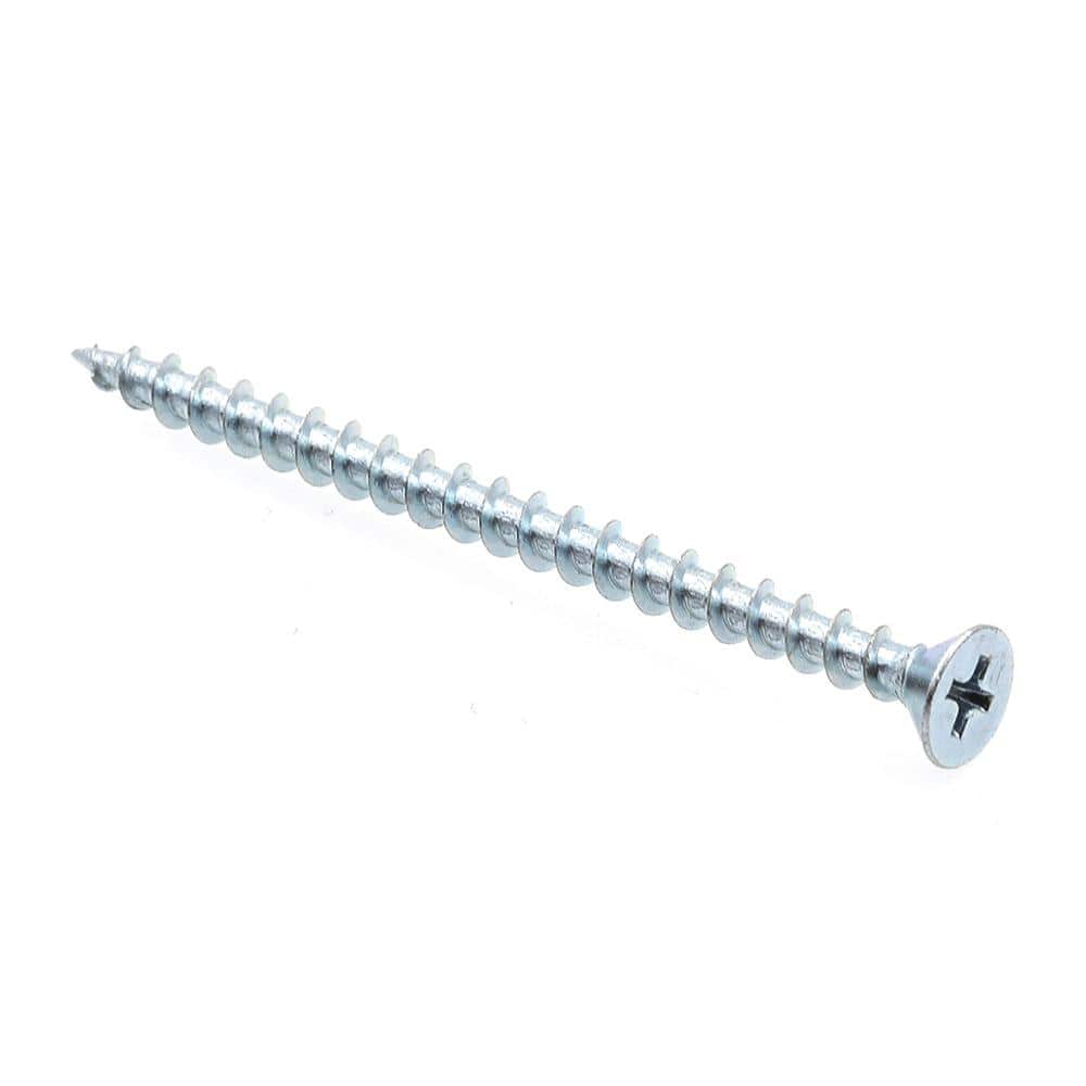 Prime-Line #8 x 2-1/2 in. Zinc Plated Steel Phillips Drive Flat Head Self-Tapping Sheet Metal Screws (100-Pack) (1)