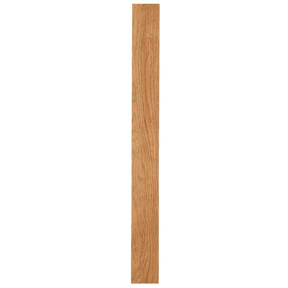 Hampton Bay Hampton 3 in. W x 30 in. H x 0.75 in. D Kitchen Cabinet Wall and Base Filler in Medium Oak