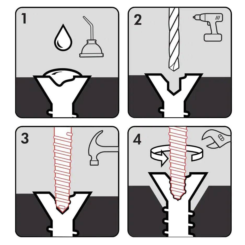 RYOBI Screw Extractor Set (3-Piece) (3)