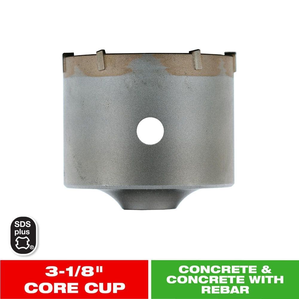DIABLO 3-1/8 in. SDS-Plus Carbide Tipped Core Bit Thin Wall