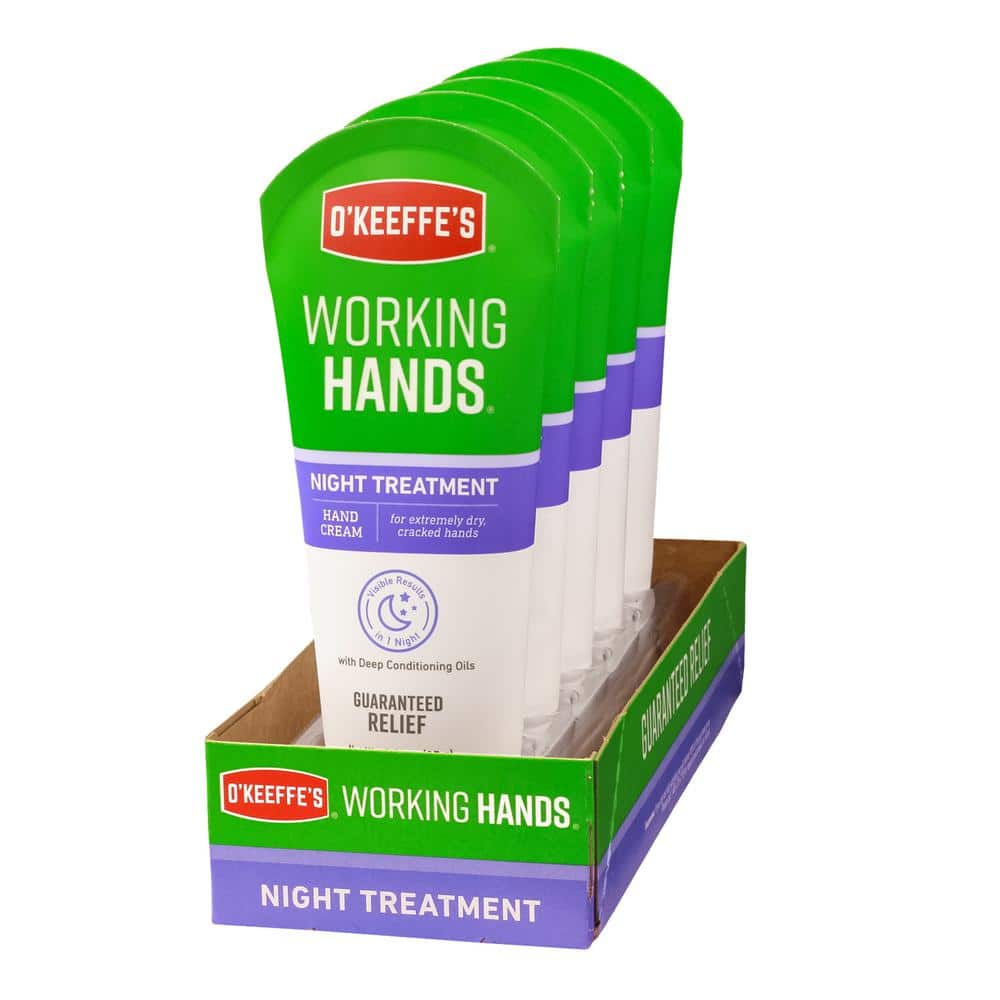 O'Keeffe's 3 oz. Working Hands Night Treatment (5-Pack) (3)