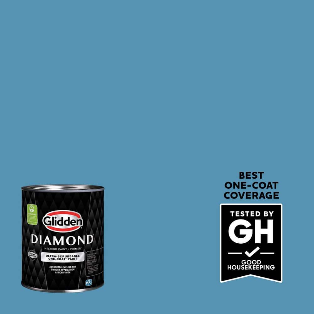 Glidden Diamond 1 qt. Vanity PPG1157-5 Satin Interior Paint with Primer (1)