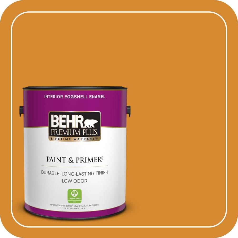 BEHR PREMIUM PLUS 1 gal. #S-H-300 Opulent Eggshell Enamel Low Odor Interior Paint & Primer
