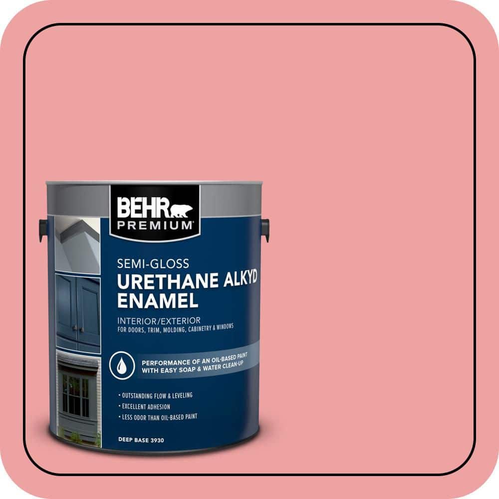 BEHR PREMIUM 1 gal. #P170-3 Infatuation Urethane Alkyd Semi-Gloss Enamel Interior/Exterior Paint