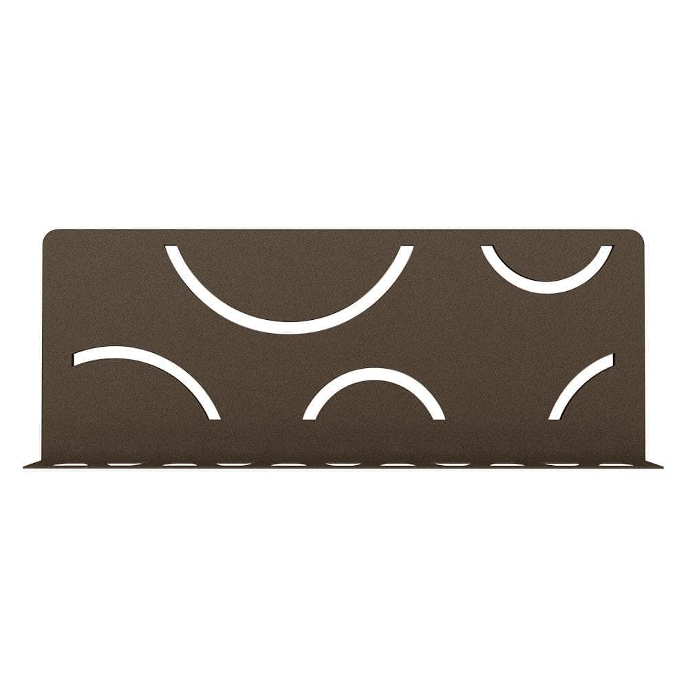 Schluter Shelf-W Bronze Color-Coated Aluminum Curve Wall Shelf