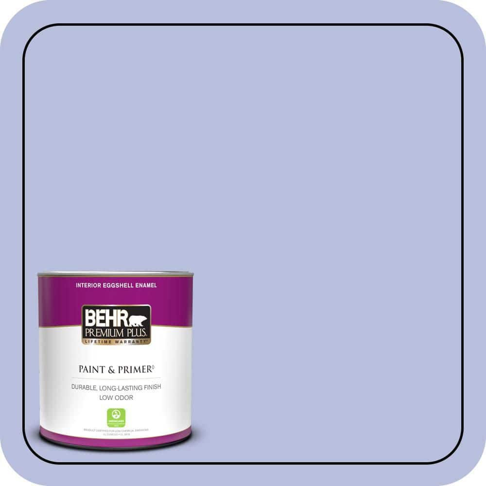 BEHR PREMIUM PLUS #MQ4-31 Stardust Evening Enamel Interior/Exterior Paint & Primer Color Sample (1)
