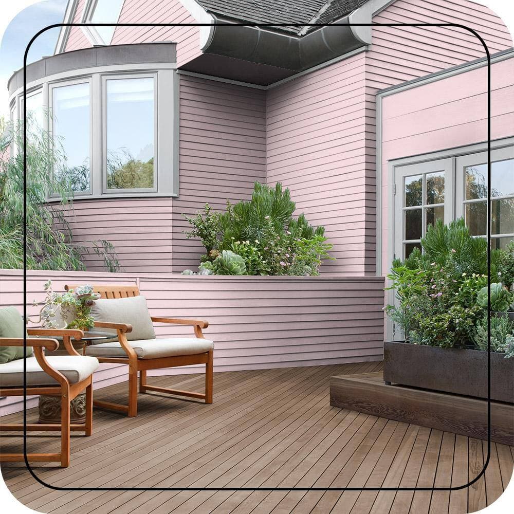 BEHR #P140-1 Color House and Fence Exterior Wood Stain (3)