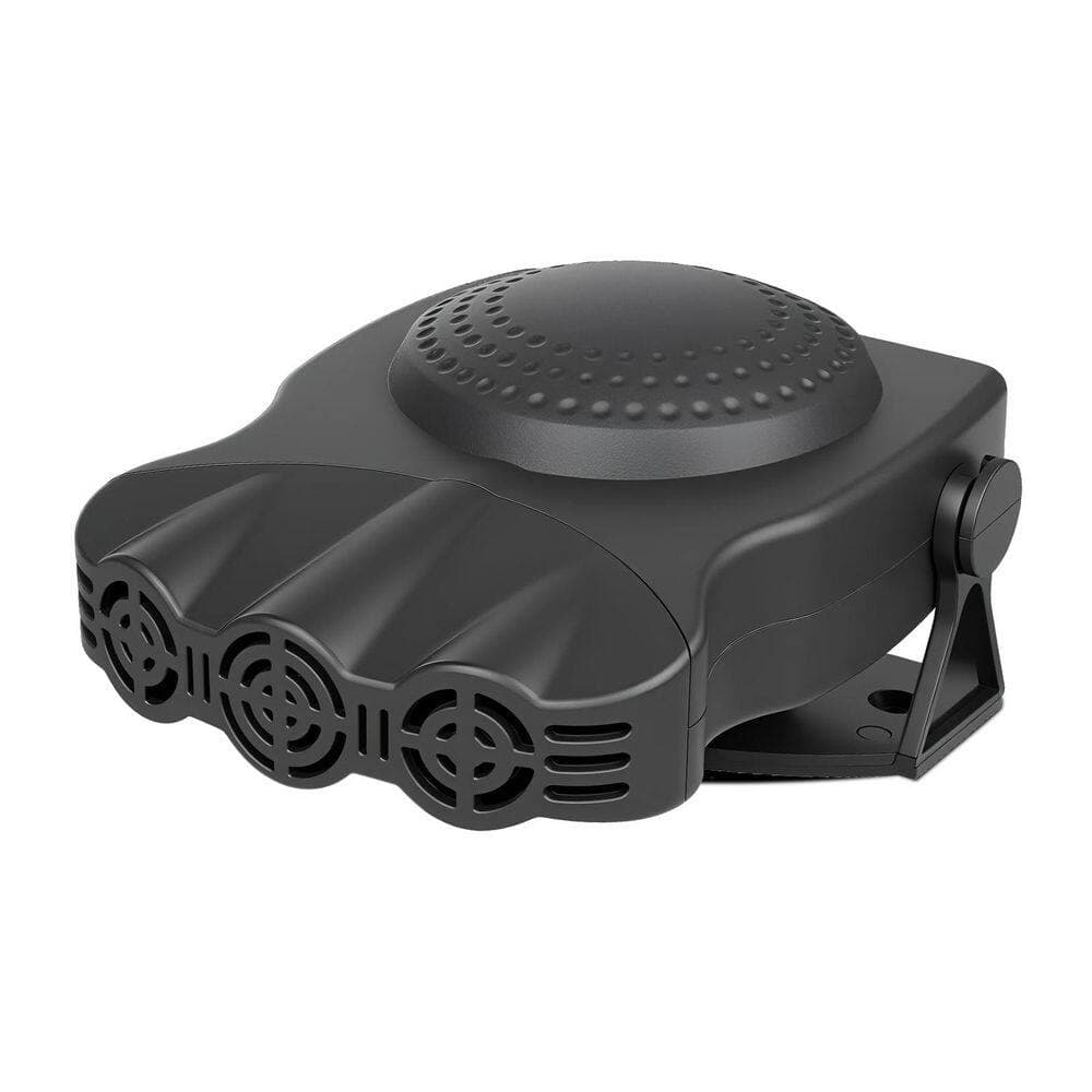 Aoibox 200W Black Indoor Electric Ceramic Space Heater with Fast Heating and Cooling Fan for Car Use (1)