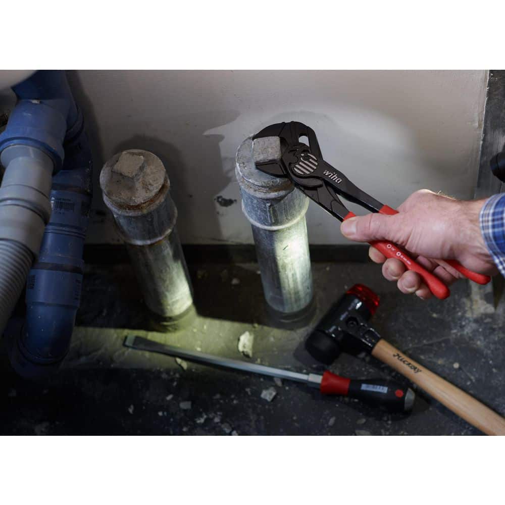 Wiha 10.25 in. Classic Grip V-Jaw Tongue and Groove Pliers (2)