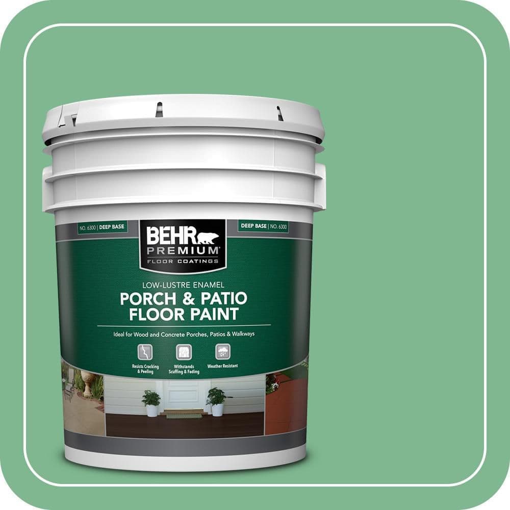 BEHR PREMIUM #BIC-40 Low-Lustre Enamel Interior/Exterior Porch and Patio Floor Paint (1)