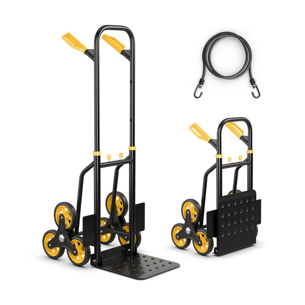 ANGELES HOME 350 lbs. Capacity Stair Climber Hand Truck with Telescoping Handle (1)