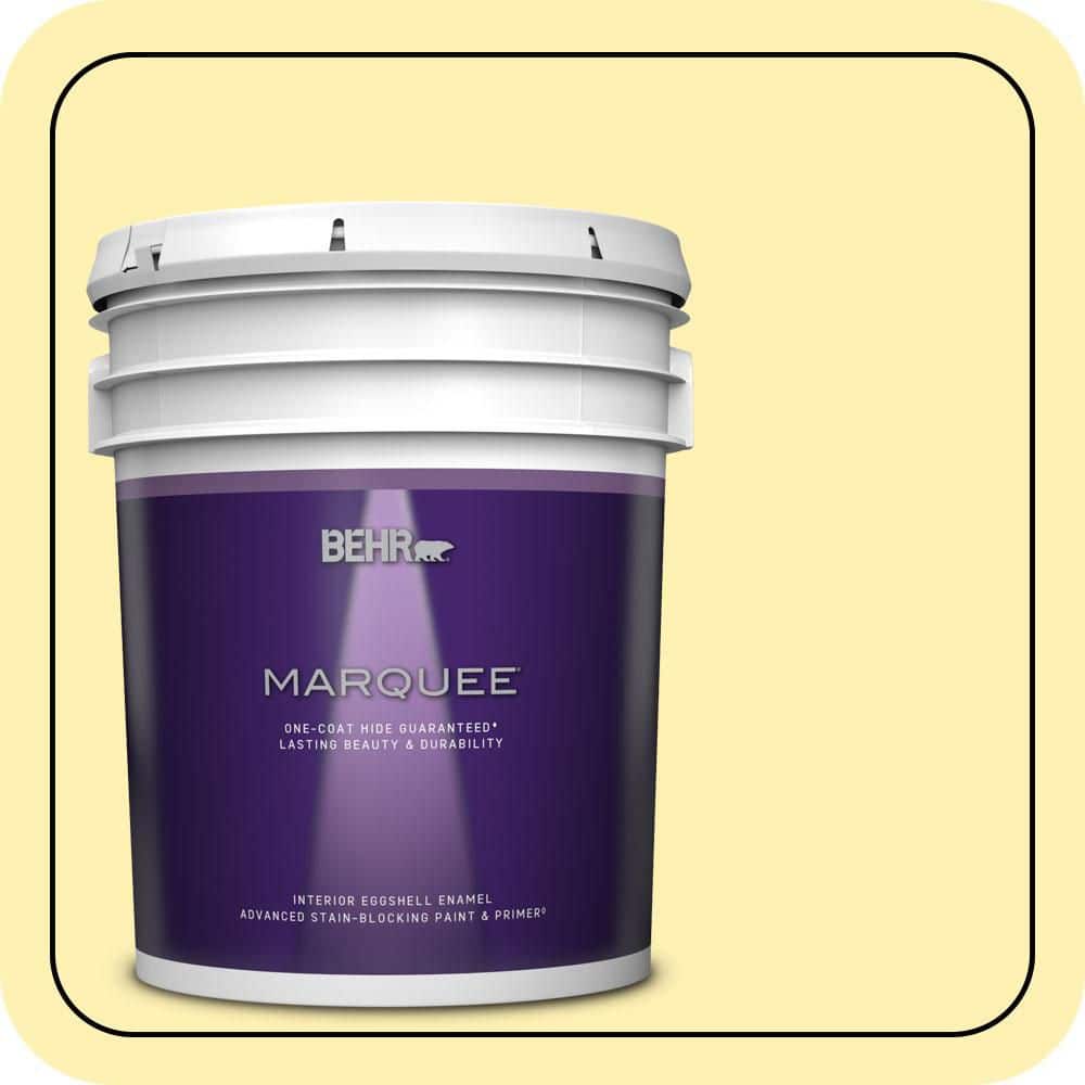 BEHR MARQUEE 5 gal. #P310-3 Firefly Eggshell Enamel Interior Paint & Primer