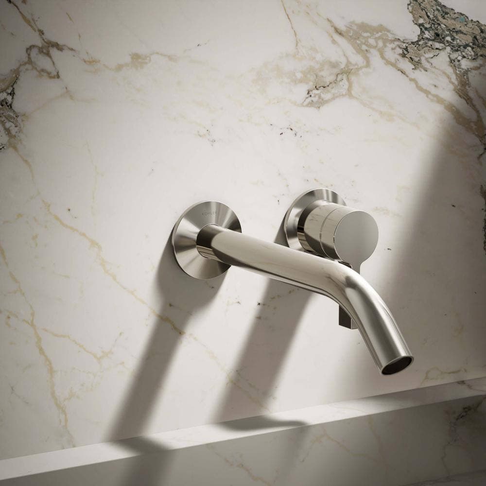 KOHLER Components Wall-Mount Bathroom Sink Faucet Handle in Vibrant Polished Nickel (2)