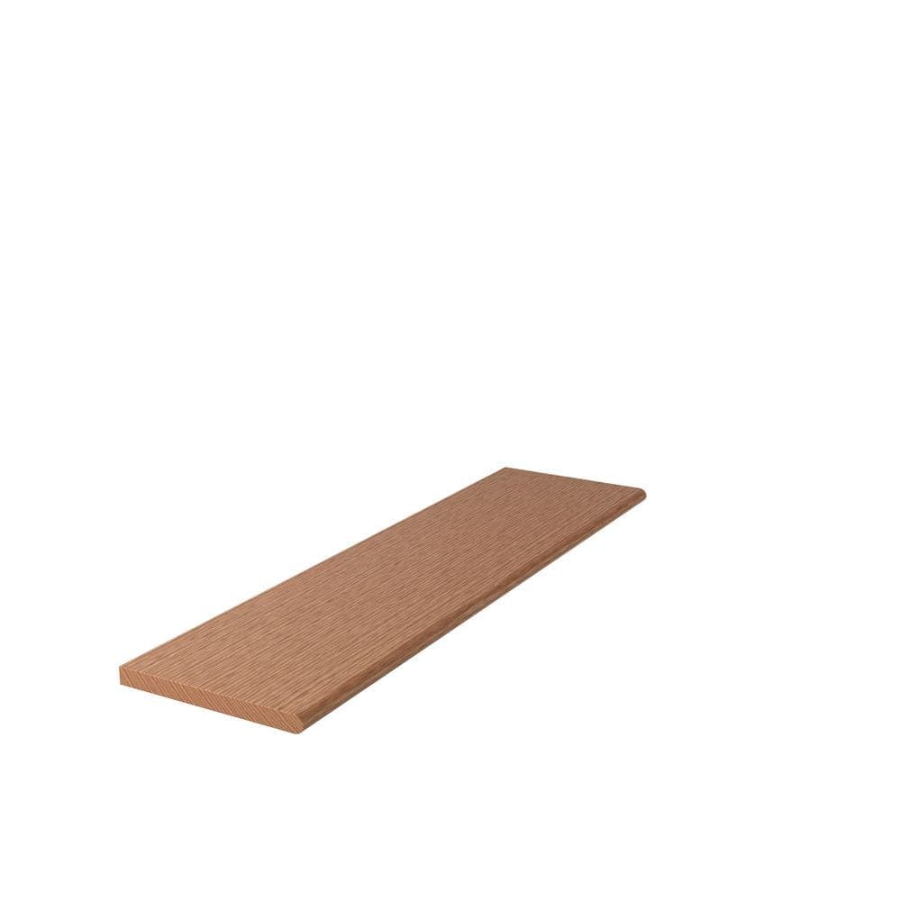 L. J. SMITH STAIR SYSTEMS 1.0625 in. T x 11.5 in. W x 42 in. L Unfinished Red Oak Wood Plain (1)