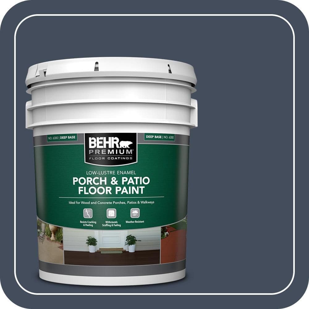 BEHR PREMIUM #S520-7 Textured Low-Lustre Enamel Interior/Exterior Porch and Patio Anti-Slip Floor Paint (1)