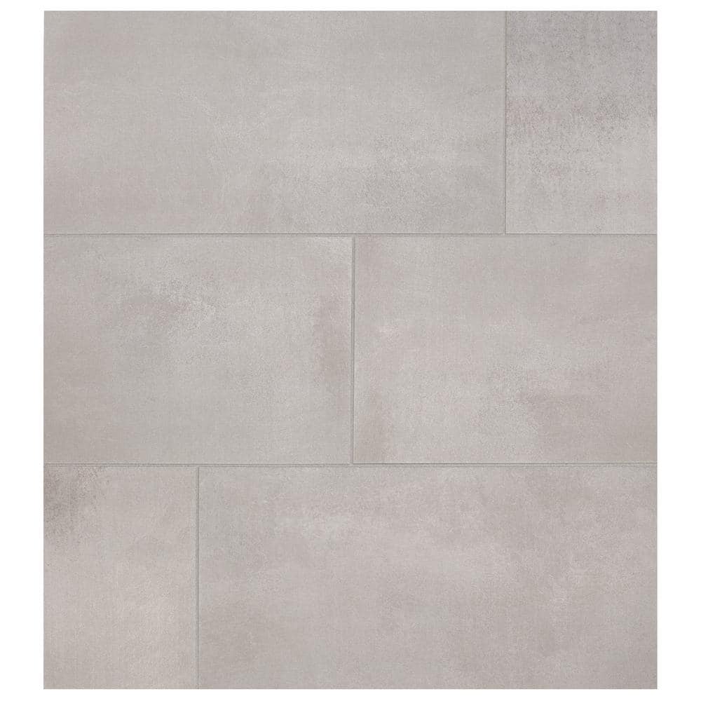 Marazzi Modern Renewal Iron 12 in. x 24 in. Glazed Porcelain Floor and Wall Tile (1.95 Sq. Ft. piece)