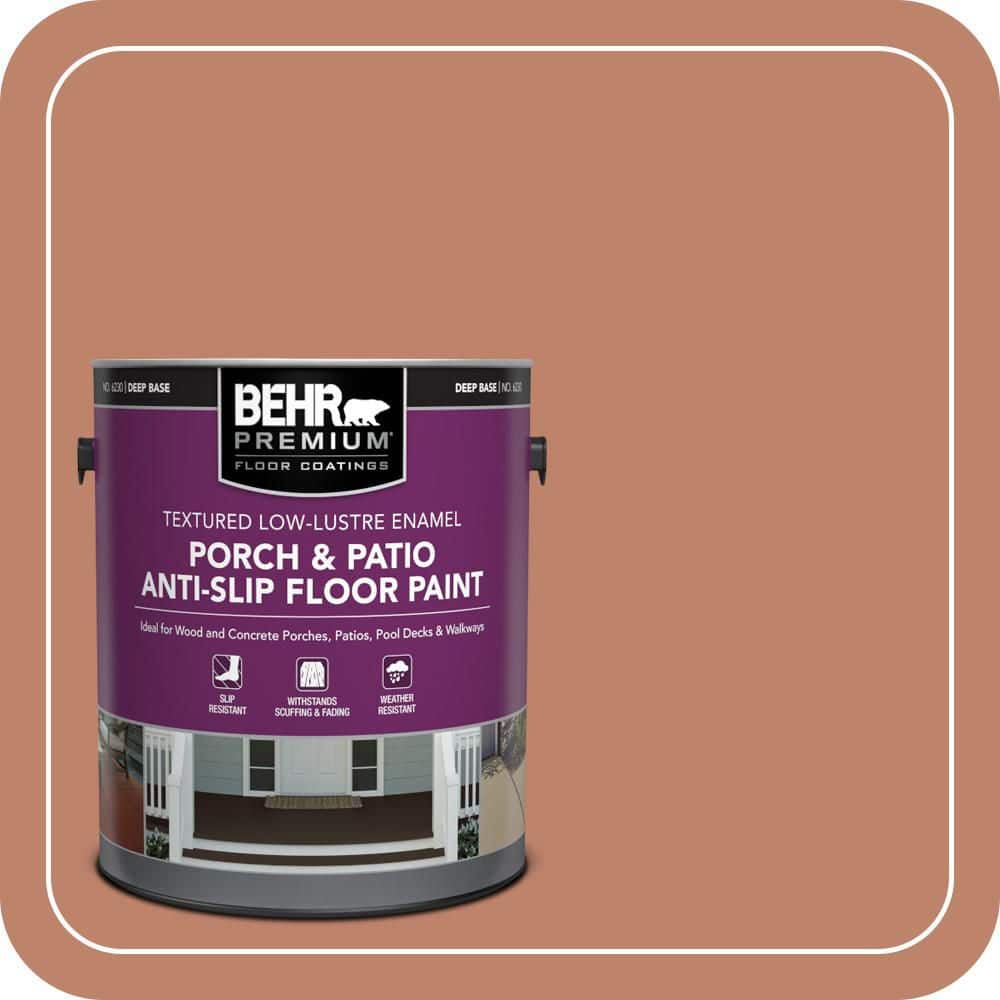 BEHR PREMIUM 1 gal. #PFC-13 Sahara Sand Textured Low-Lustre Enamel Interior/Exterior Porch and Patio Anti-Slip Floor Paint