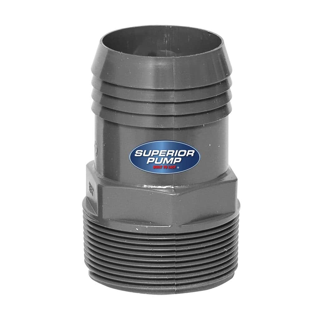 Superior Pump 2 in. x 25 ft. Lay-Flat Discharge Hose Kit (3)