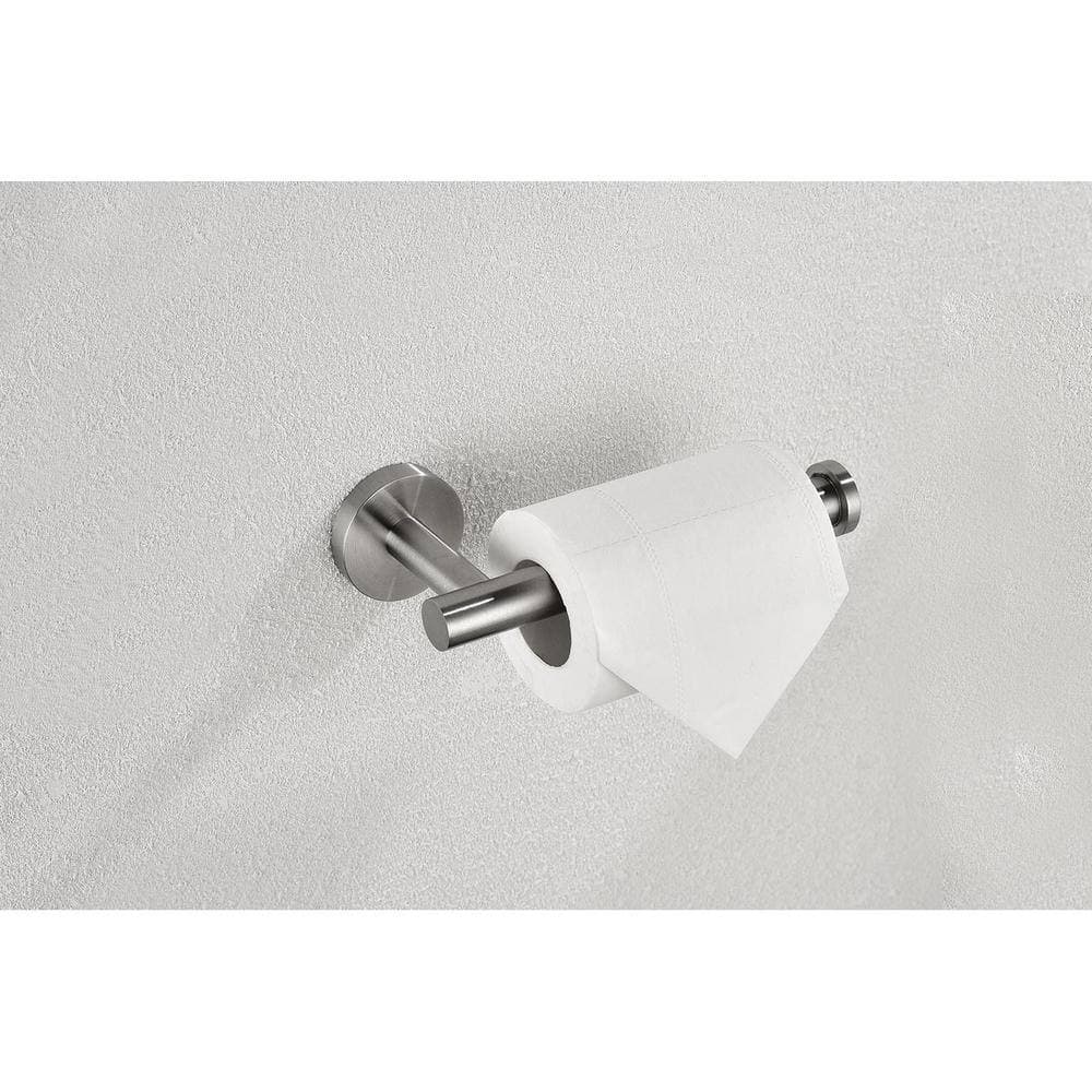 Miscool Ami 3-Piece Stainless Steel Bath Hardware Set Included Towel Bar, Robe Hook, Toilet Paper Holder (4)