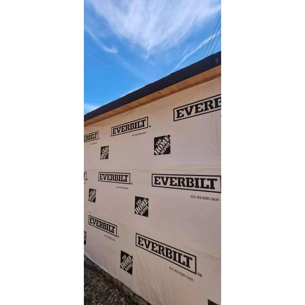 Everbilt 9 ft. x 150 ft. C1S Housewrap (3)