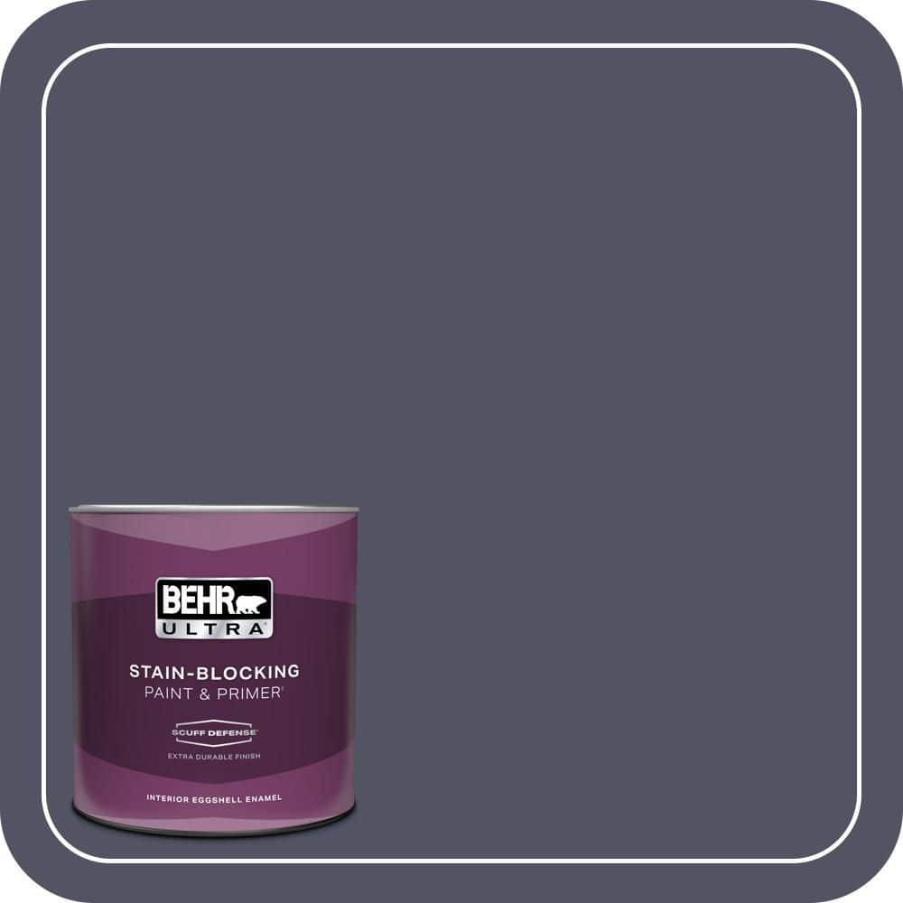 BEHR ULTRA 1 qt. #630F-7 Black Orchid Extra Durable Eggshell Enamel Interior Paint & Primer