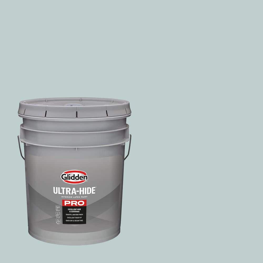 Glidden Ultra-Hide 5 gal. PPG1144-3 Babbling Brook Ultra Flat Interior Paint