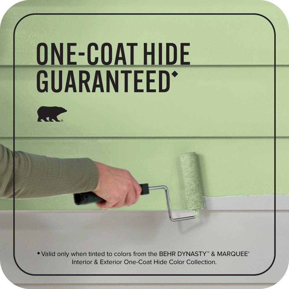 BEHR MARQUEE 5 gal. #P380-4 Four Leaf Clover Flat Exterior Paint & Primer (3)