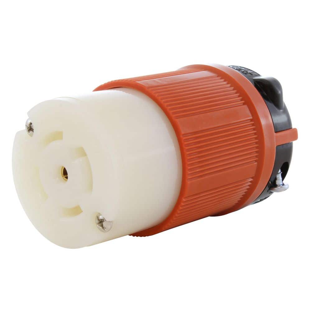 AC WORKS NEMA L22-30R 30A 3-Phase Y 277/480V 5-Prong Locking Female Connector with UL, C-UL Approval (1)