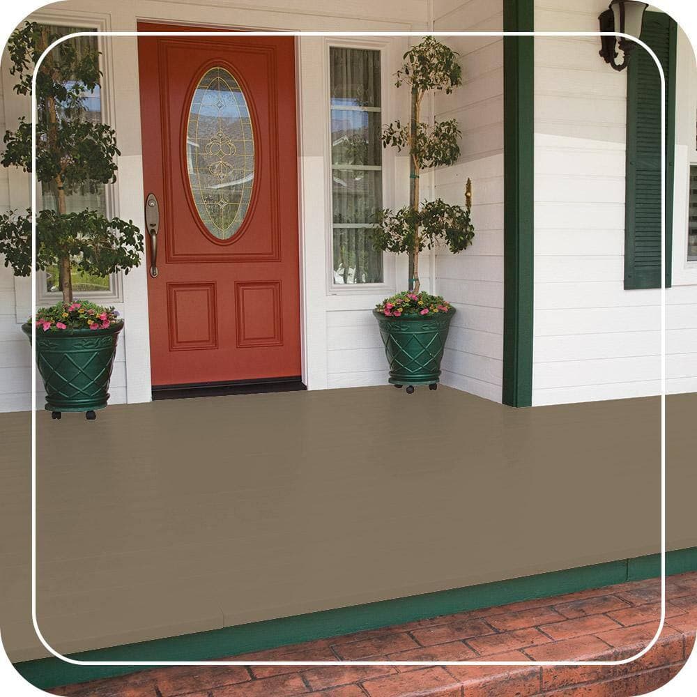 BEHR PREMIUM #710D-5 Low-Lustre Enamel Interior/Exterior Porch and Patio Floor Paint (2)