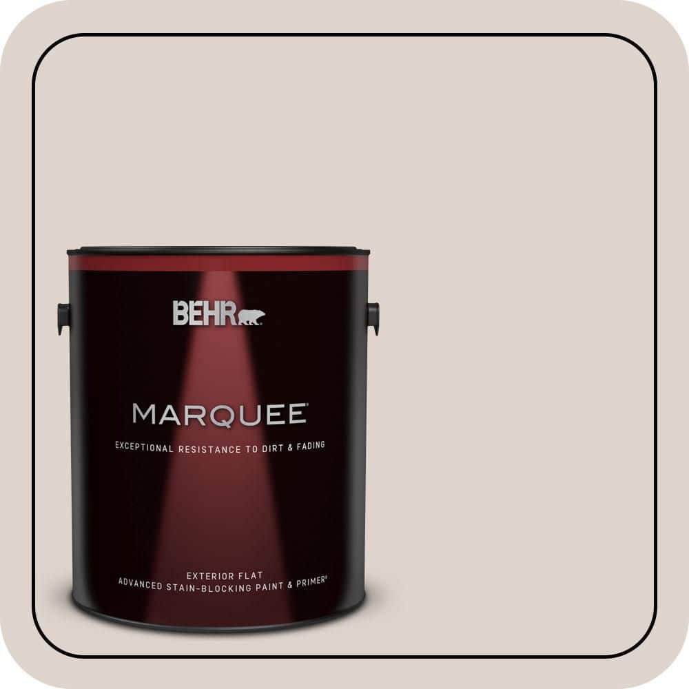 BEHR MARQUEE 1 gal. #N170-2 Rose Pearl Flat Exterior Paint & Primer