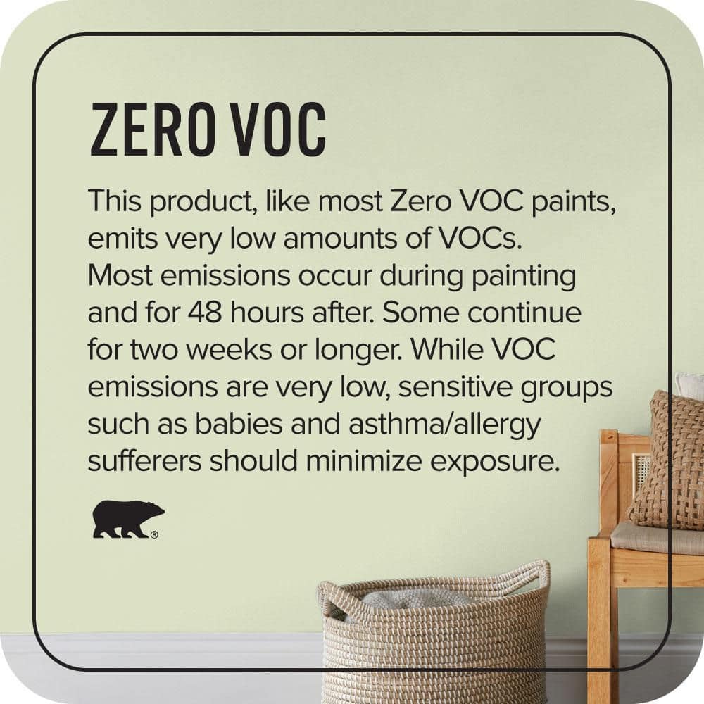 BEHR PREMIUM PLUS #MQ3-47 Airy Green Enamel Low Odor & Primer (4)