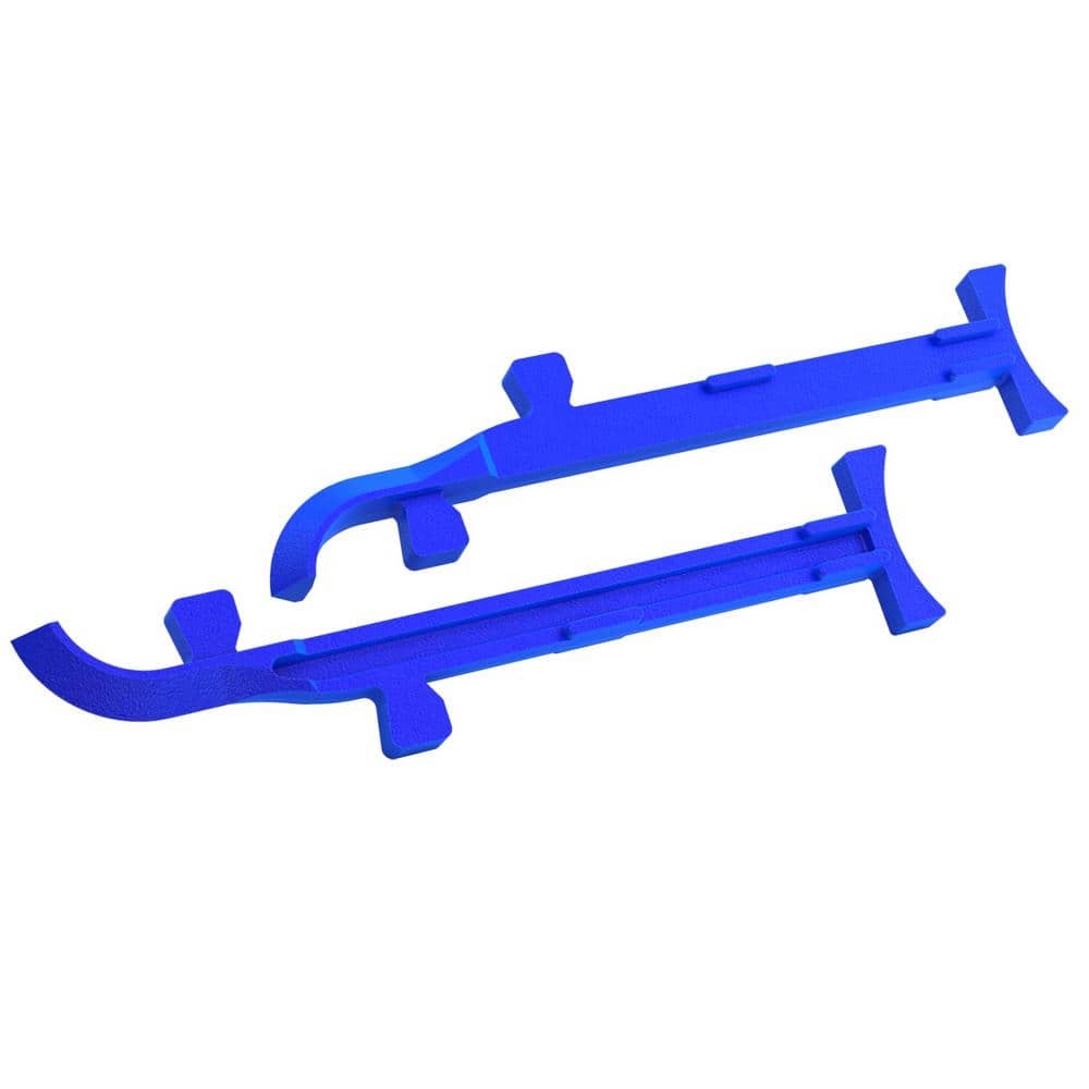 Bon Tool 6 in. to 8 in. Cast Aluminum Mason Line Stretchers (Pair)