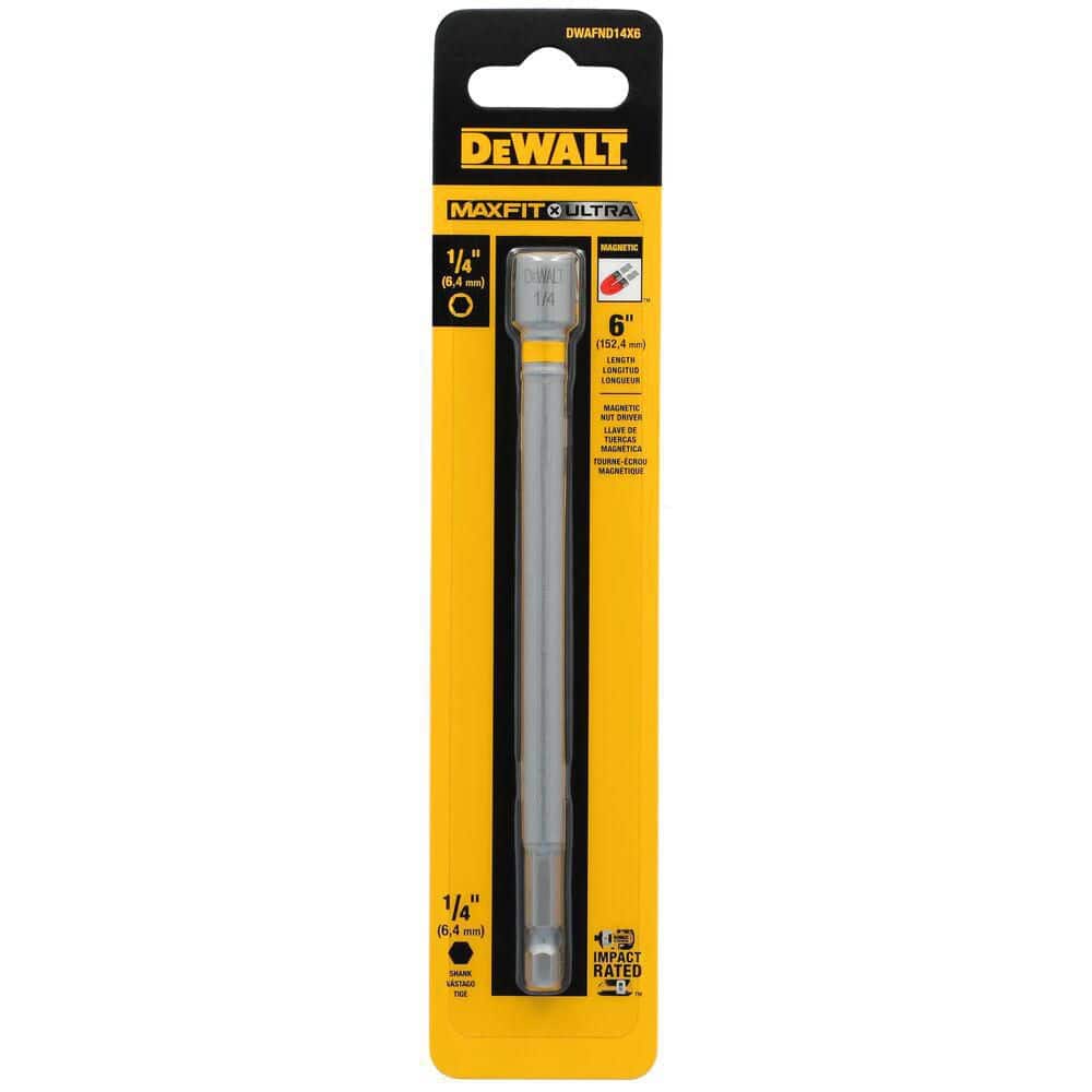 DEWALT MAXFIT ULTRA 1/4 in. x 6 in. Nut Driver (4)