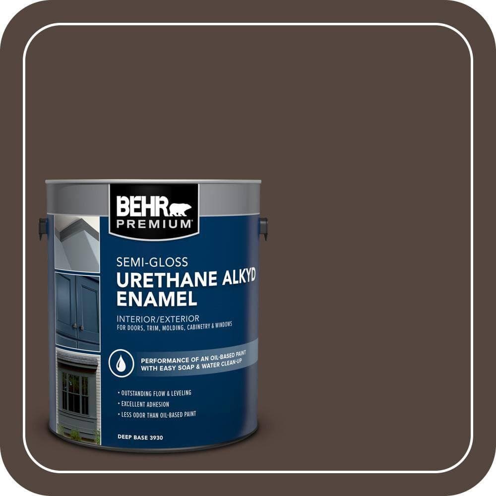 BEHR PREMIUM 1 gal. Home Decorators Collection #HDC-MD-13 Rave Raisin Urethane Alkyd Semi-Gloss Enamel Interior/Exterior Paint