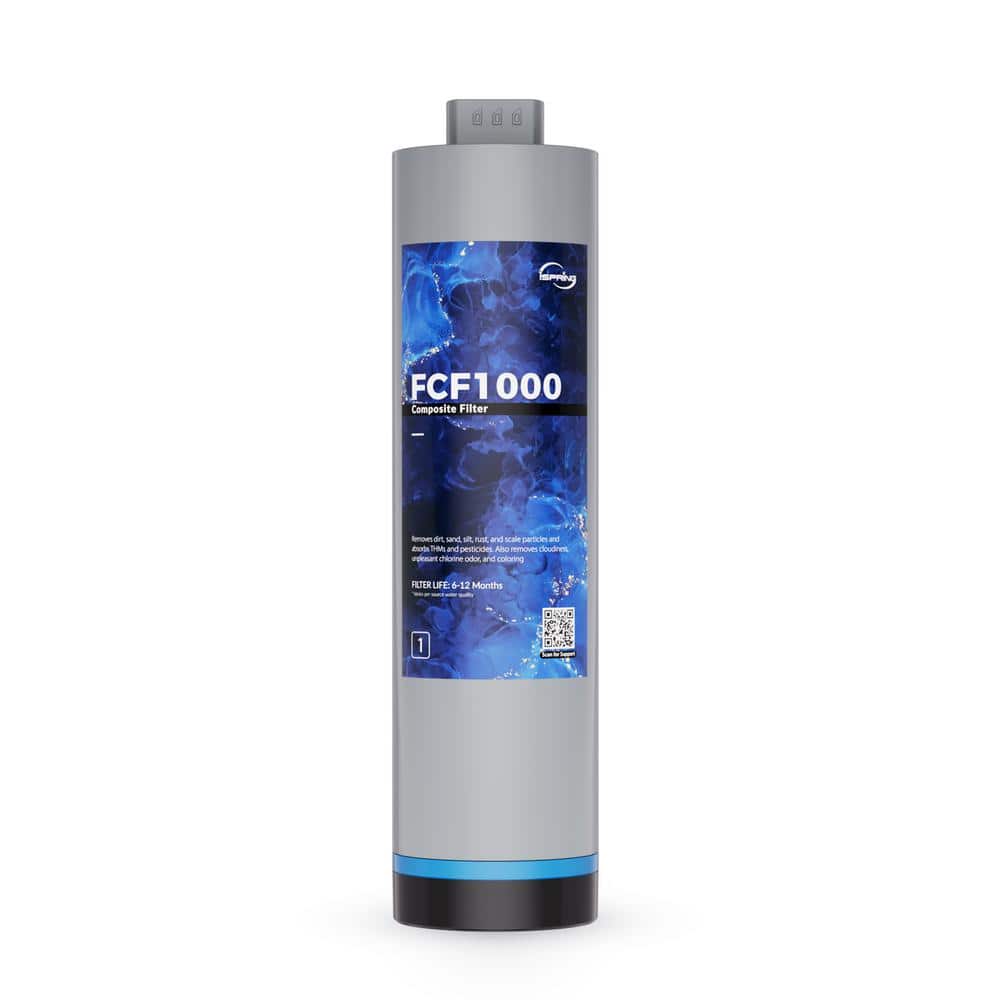 ISPRING FCF1000 Composite Filter Replacement for RO1000 Tankless Reverse Osmosis Water Filtration System (1)