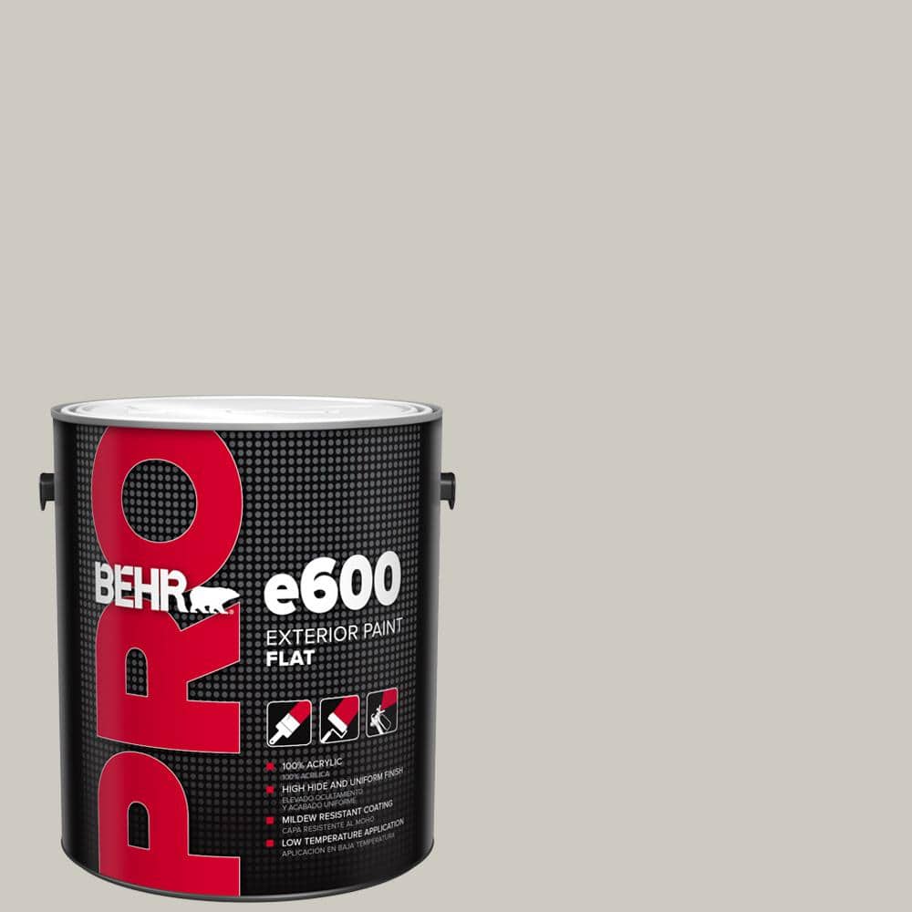 BEHR PRO 1 gal. #790C-3 Dolphin Fin Flat Exterior Paint