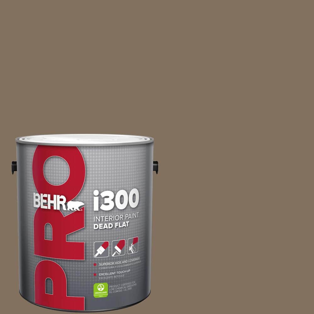 BEHR PRO 1 gal. #PPU5-04 Mocha Latte Dead Flat Interior Paint