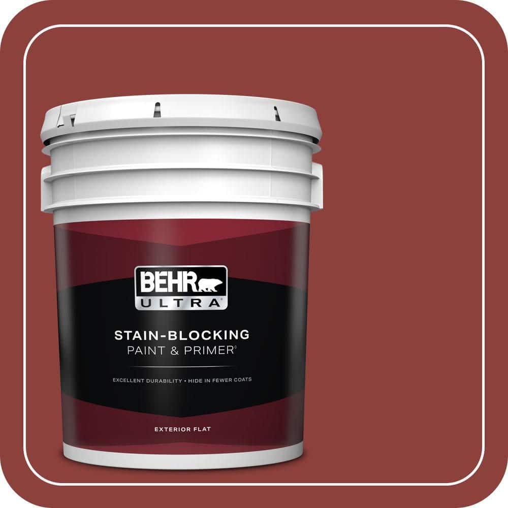 BEHR ULTRA 5 gal. #PPU2-03 Allure Flat Exterior Paint & Primer