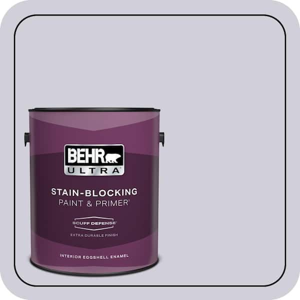 BEHR ULTRA 1 gal. #660E-2 Purple Essence Extra Durable Eggshell Enamel Interior Paint & Primer (2)