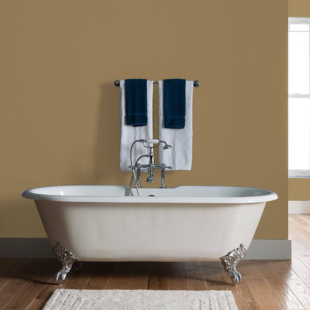 Glidden 8 oz. PPG1098-6 Tweed Satin Interior Paint Sample (4)