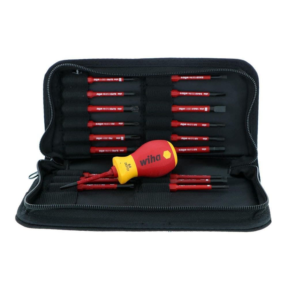 Wiha Insulated SoftFinish SlimLine Blade Set (20-Piece) (3)