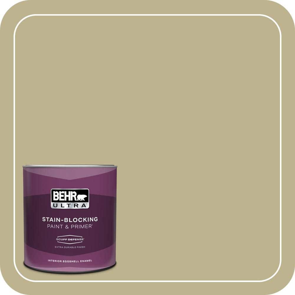 BEHR ULTRA 1 qt. #PPU9-10 Wasabi Powder Extra Durable Eggshell Enamel Interior Paint & Primer