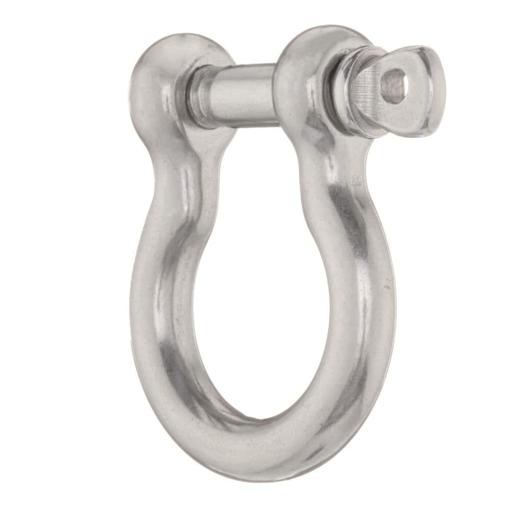 Everbilt 1/4 in. Stainless Steel Anchor Shackle (2)