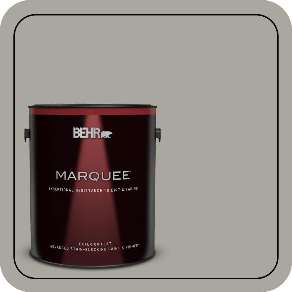 BEHR MARQUEE 1 gal. #PPU25-05 Old Celadon Flat Exterior Paint & Primer (1)