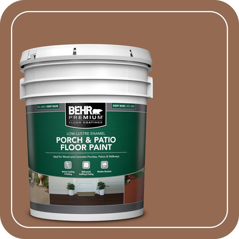 BEHR PREMIUM #240F-6 Textured Low-Lustre Enamel Interior/Exterior Porch and Patio Anti-Slip Floor Paint