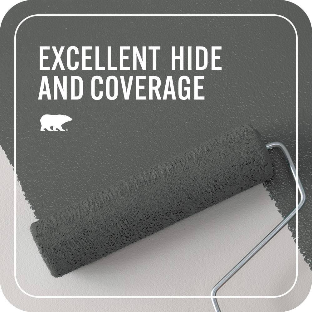 BEHR PREMIUM PLUS #N460-6 Hematite Flat EcoMix Plant-Based & Primer (2)