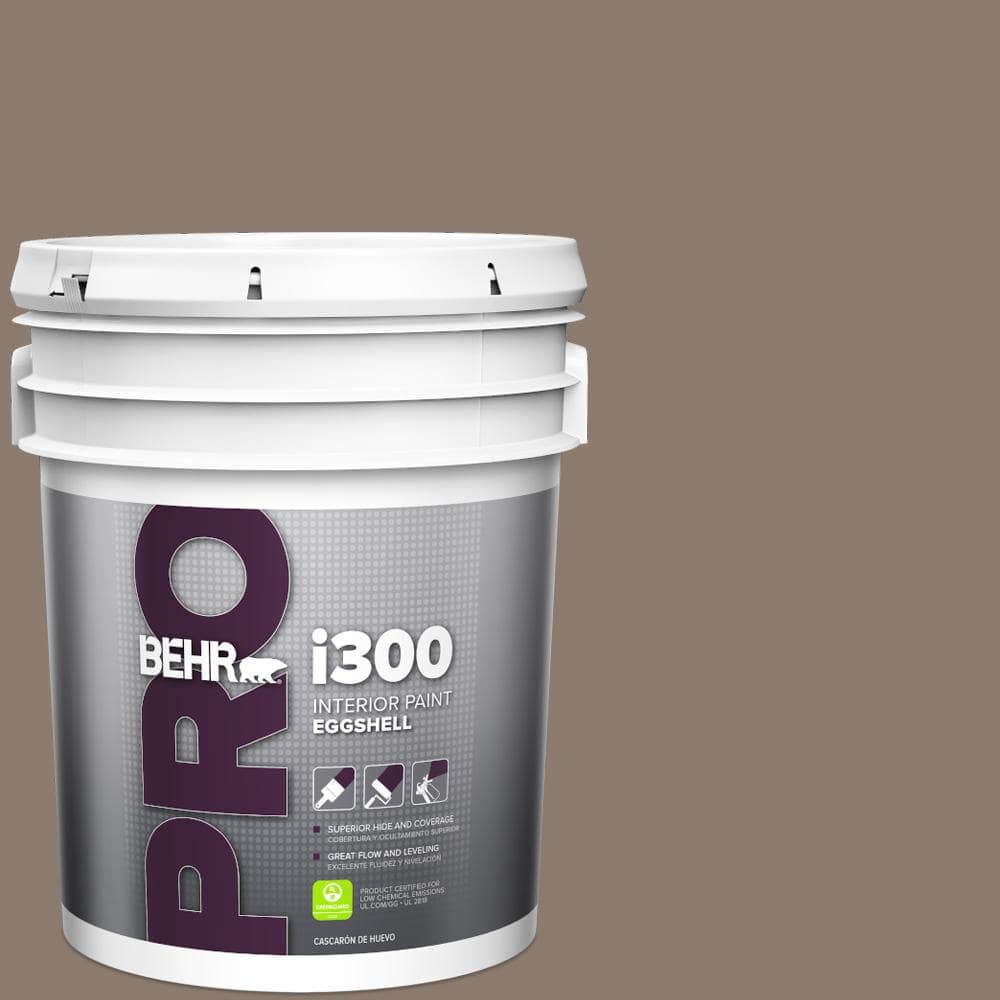 BEHR PRO 5 gal. #T18-07 Road Less Travelled Eggshell Interior Paint