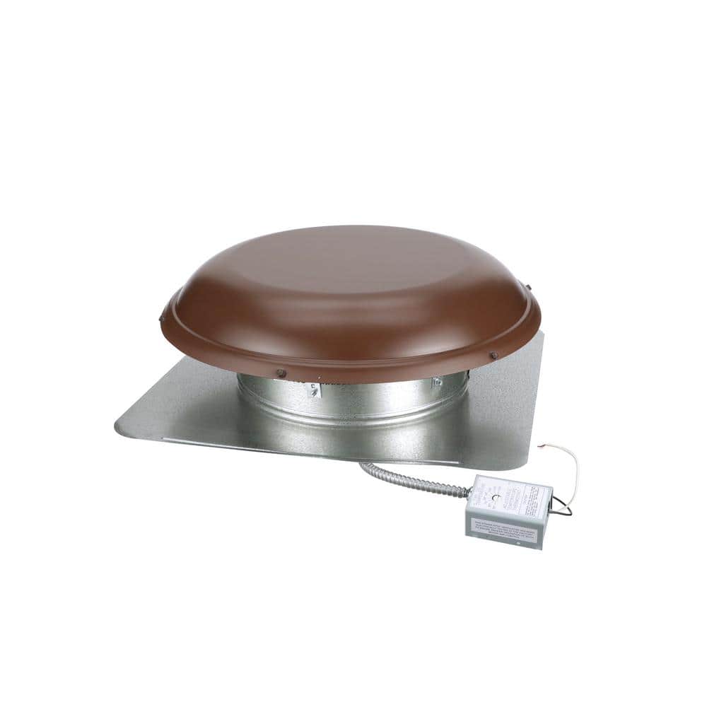 Air Vent 1170 CFM Brown Power Roof Mount Attic Ventilator (2)