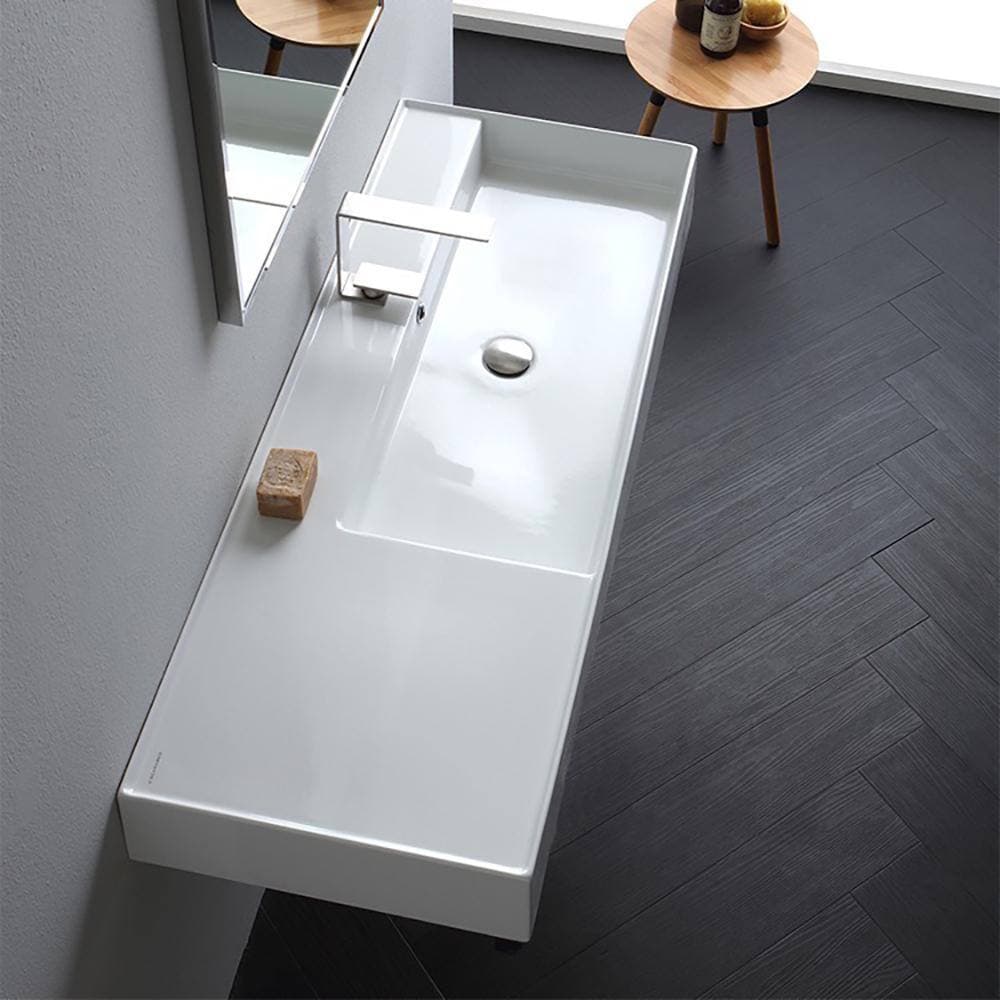 Nameeks Teorema 2 Wall Mounted and Vessel Sink in White (3)