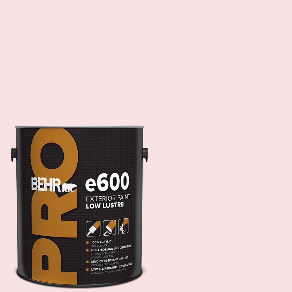 BEHR PRO 1 gal. #RD-W02 Candy Floss Low Luster Exterior Paint
